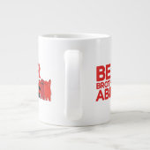 We zijn Beren - Beer Brothers Abide Grote Koffiekop (Achterkant)