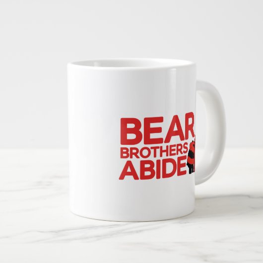 We zijn Beren - Beer Brothers Abide Grote Koffiekop (Voorkant rechts)
