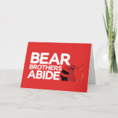 We zijn Beren - Beer Brothers Abide Kaart (Voorkant)