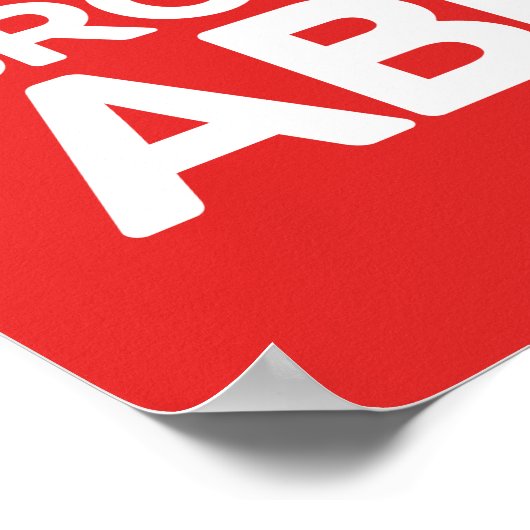 We zijn Beren - Beer Brothers Abide Poster (Hoek)