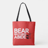We zijn Beren - Beer Brothers Abide Tote Bag (Achterkant)
