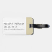 We zijn Beren - Beer Squad Journal Graphic Bagagelabel (Achterkant horizontaal)