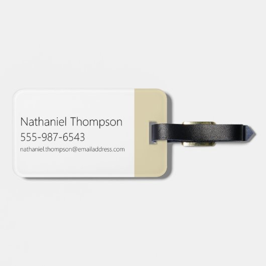 We zijn Beren - Beer Squad Journal Graphic Bagagelabel (Achterkant horizontaal)