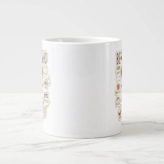 We zijn Beren - Beer Squad Journal Graphic Grote Koffiekop (Voorkant)