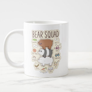 We zijn Beren - Beer Squad Journal Graphic Grote Koffiekop