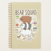 We zijn Beren - Beer Squad Journal Graphic Planner (Voorkant)
