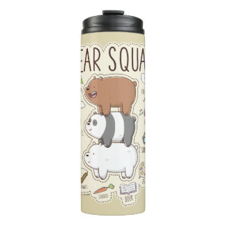 We zijn Beren - Beer Squad Journal Graphic Thermosbeker