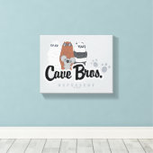 We zijn Beren - Cave Bros. Vertegenwoordiger Canvas Afdruk (Insitu (Houten vloer))