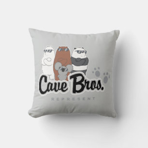 We zijn Beren - Cave Bros. Vertegenwoordiger Kussen