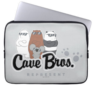 We zijn Beren - Cave Bros. Vertegenwoordiger Laptop Sleeve
