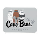 We zijn Beren - Cave Bros. Vertegenwoordiger Magneet (Horizontaal)
