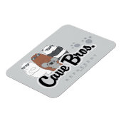 We zijn Beren - Cave Bros. Vertegenwoordiger Magneet (Linkerzijde)