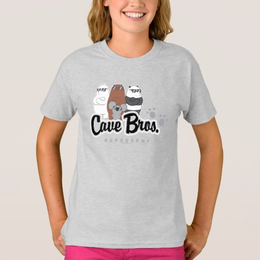 We zijn Beren - Cave Bros. Vertegenwoordiger T-shirt (Voorkant)
