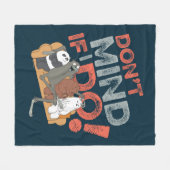 We zijn Beren en Charlie, het maakt niet uit of ik Fleece Deken (Voorkant (Horizontaal))