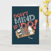 We zijn Beren en Charlie, het maakt niet uit of ik Kaart (Gele Bloem)