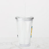 We zijn Beren en Chloe - #StackGoals Acryl Drinkbeker (Rechts)