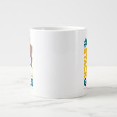 We zijn Beren en Chloe - #StackGoals Grote Koffiekop (Voorkant)