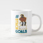 We zijn Beren en Chloe - #StackGoals Grote Koffiekop (Rechts)