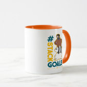 We zijn Beren en Chloe - #StackGoals Mok (Voorkant rechts)