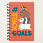 We zijn Beren en Chloe - #StackGoals Planner (Voorkant)