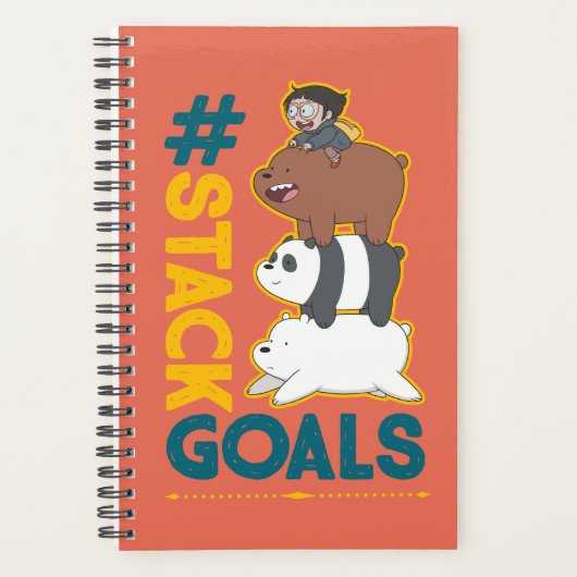 We zijn Beren en Chloe - #StackGoals Planner (Voorkant)
