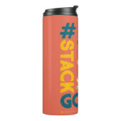 We zijn Beren en Chloe - #StackGoals Thermosbeker (Gedraaid links)