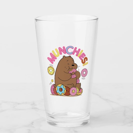 We zijn Beren, Grizz Donut Munchies. Glas (Voorkant)