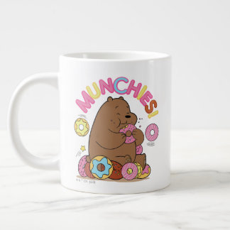 We zijn Beren, Grizz Donut Munchies. Grote Koffiekop