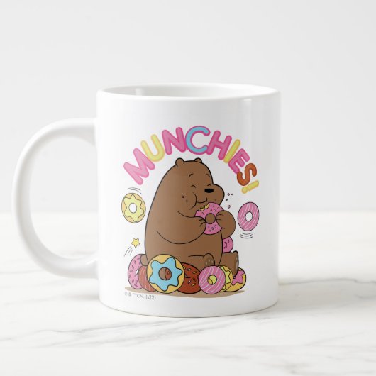 We zijn Beren, Grizz Donut Munchies. Grote Koffiekop (Links)