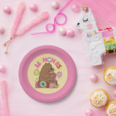 We zijn Beren, Grizz Donut Munchies. Papieren Bordje (Feest)