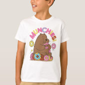 We zijn Beren, Grizz Donut Munchies. T-shirt (Voorkant)
