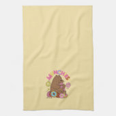 We zijn Beren, Grizz Donut Munchies. Theedoek (Verticaal)