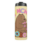 We zijn Beren, Grizz Donut Munchies. Thermosbeker (Voorkant)