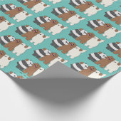 We zijn Beren Group Hug Cadeaupapier (Hoek)