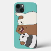 We zijn Beren Group Hug Case-Mate iPhone Case (Achterkant)