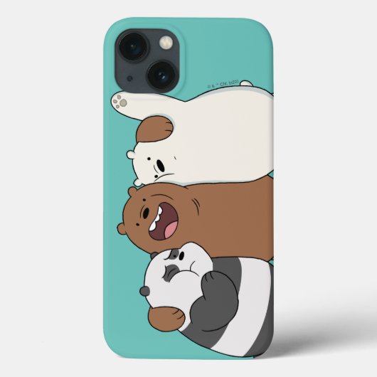 We zijn Beren Group Hug Case-Mate iPhone Case (Achterkant)