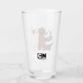 We zijn Beren Group Hug Glas (Achterkant)