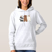 We zijn Beren Group Hug Hoodie (Voorkant)