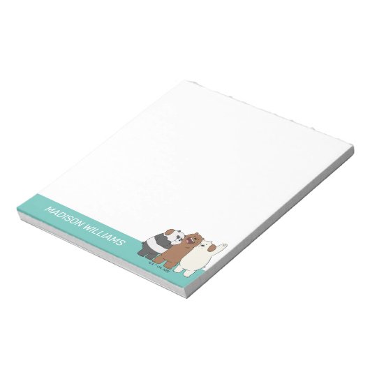 We zijn Beren Group Hug Notitieblok (Linkerzijde)