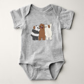 We zijn Beren Group Hug Romper (Voorkant)