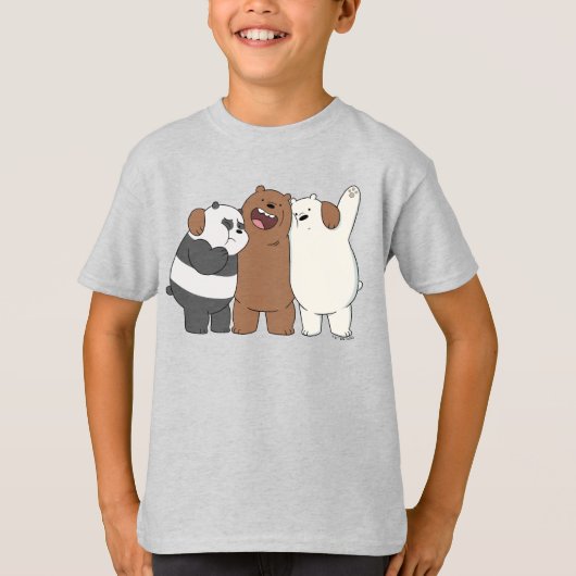 We zijn Beren Group Hug T-shirt (Voorkant)