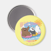 We zijn Beren Hallo zomer. Laten we Fun hebben Magneet (Voorkant / Achterkant)