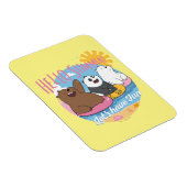 We zijn Beren Hallo zomer. Laten we Fun hebben Magneet (Rechterzijde)