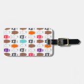 We zijn Beren kleurrijk Beer patroon Bagagelabel (Voorkant horizontaal)