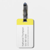 We zijn Beren kleurrijk Beer patroon Bagagelabel (Achterkant verticaal)