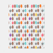 We zijn Beren kleurrijk Beer patroon Fleece Deken (Voorkant)