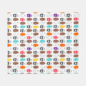 We zijn Beren kleurrijk Beer patroon Fleece Deken (Voorkant (Horizontaal))