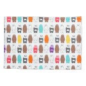 We zijn Beren kleurrijk Beer patroon Kussensloop (Achterkant)