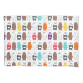 We zijn Beren kleurrijk Beer patroon Kussensloop (Voorkant)