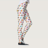 We zijn Beren kleurrijk Beer patroon Leggings (Rechts)